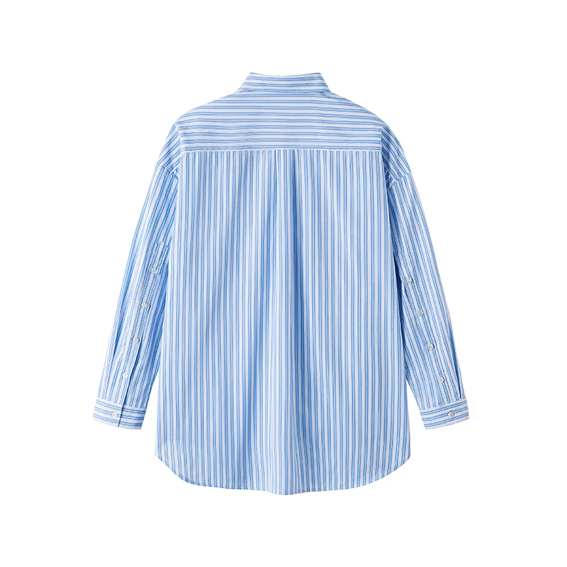 M-XXXXXL Einreihiges gestreiftes Hemd Plus Size Langarm-Kragenbluse Herren Atmungsaktives Freizeitoberteil für Bürokleidung 5XL 4XL