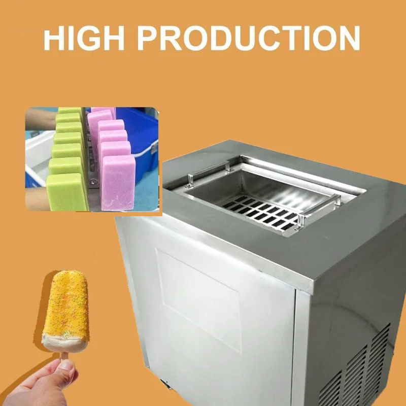 Stainless Steel 220v 110v Ice Lolly Popsicle Mold Making Machine  Freezing Machine