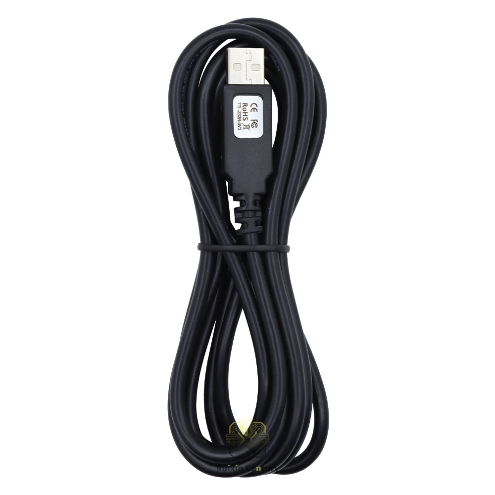FOR FTDI TTL‑232R‑3V3 5V Cable FT232RQ USB To TTL Serial Port Connector Signal Conversion Cable In Stock