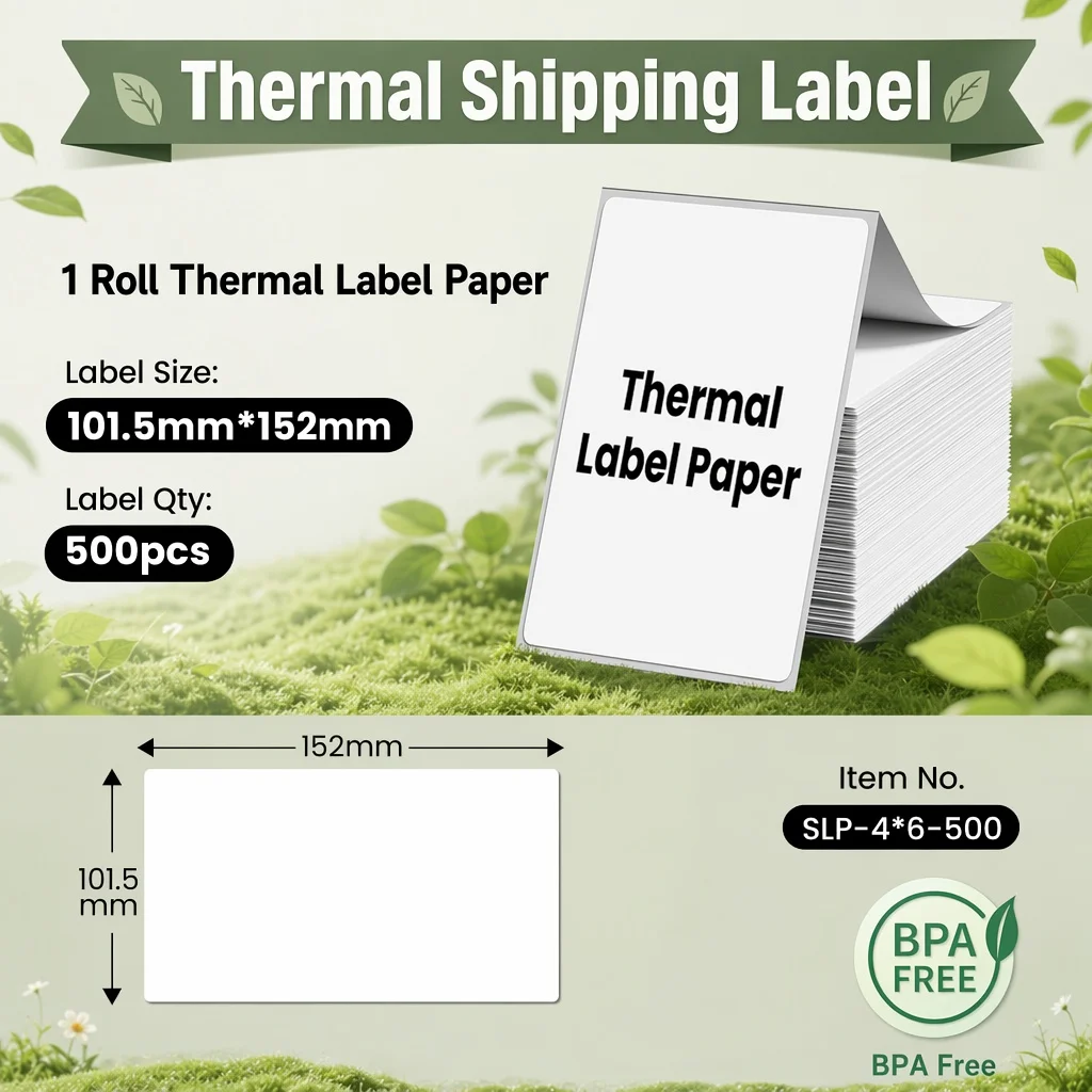 phomemo-4x6-inch-100-500-sheets-thermal-shipping-label-printer-self-adhesive-thermal-printing-paper-for-241bt-245bt-249bt-d520bt