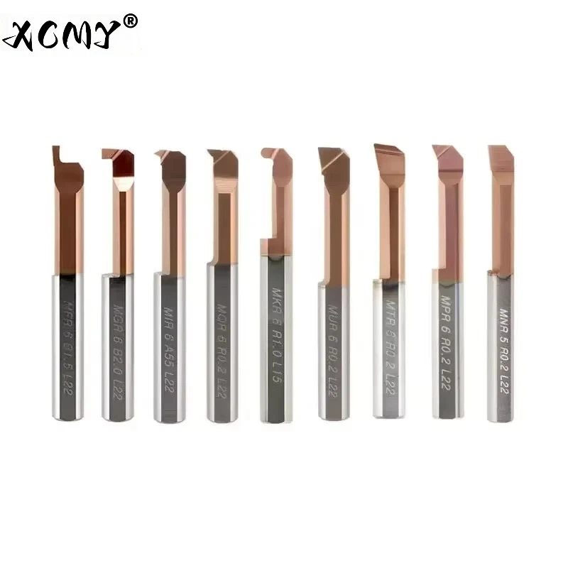 1pc MTR MNR MIR MGR MUR MPR MFR MQR MKR Serie small diameter boring tools integral carbide Internal shock-proof boring tools CNC