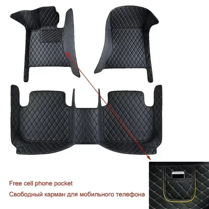 Customized Car Floor Mats for Volkswagen Vw coross golf 5K golf Convertible Golf Sportsvan Variant Interior Details Accessories