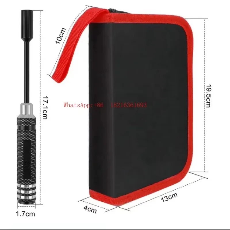 Limited Offer 29-Piece Model Aircraft Maintenance Hexagon Screwdriver Kit Cross One-word Sleeve Wrench Special Tool