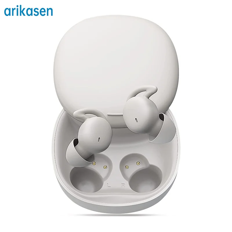 Sleep Headphones Small Noise Blocking Technology Sports True Wireless Earbuds in-Ear and Lightweight Comfortable Design with Mic