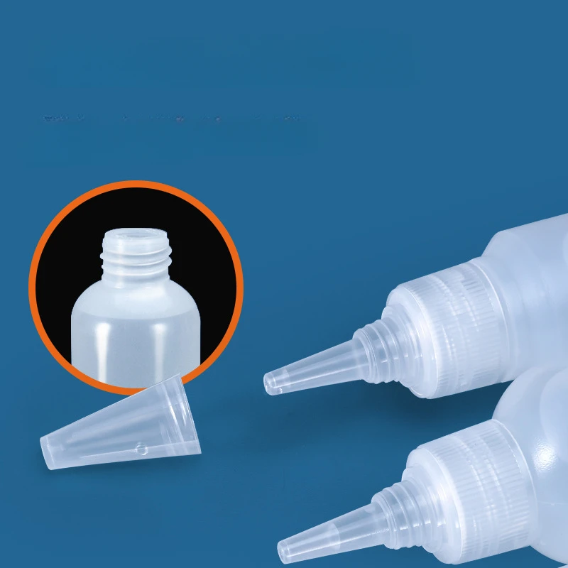 30/60/100/120Ml Knijpfles Voor Saus Plastic Spuitcontainer Hervulbare Fles Met Dop Voor Keukenlijm Container