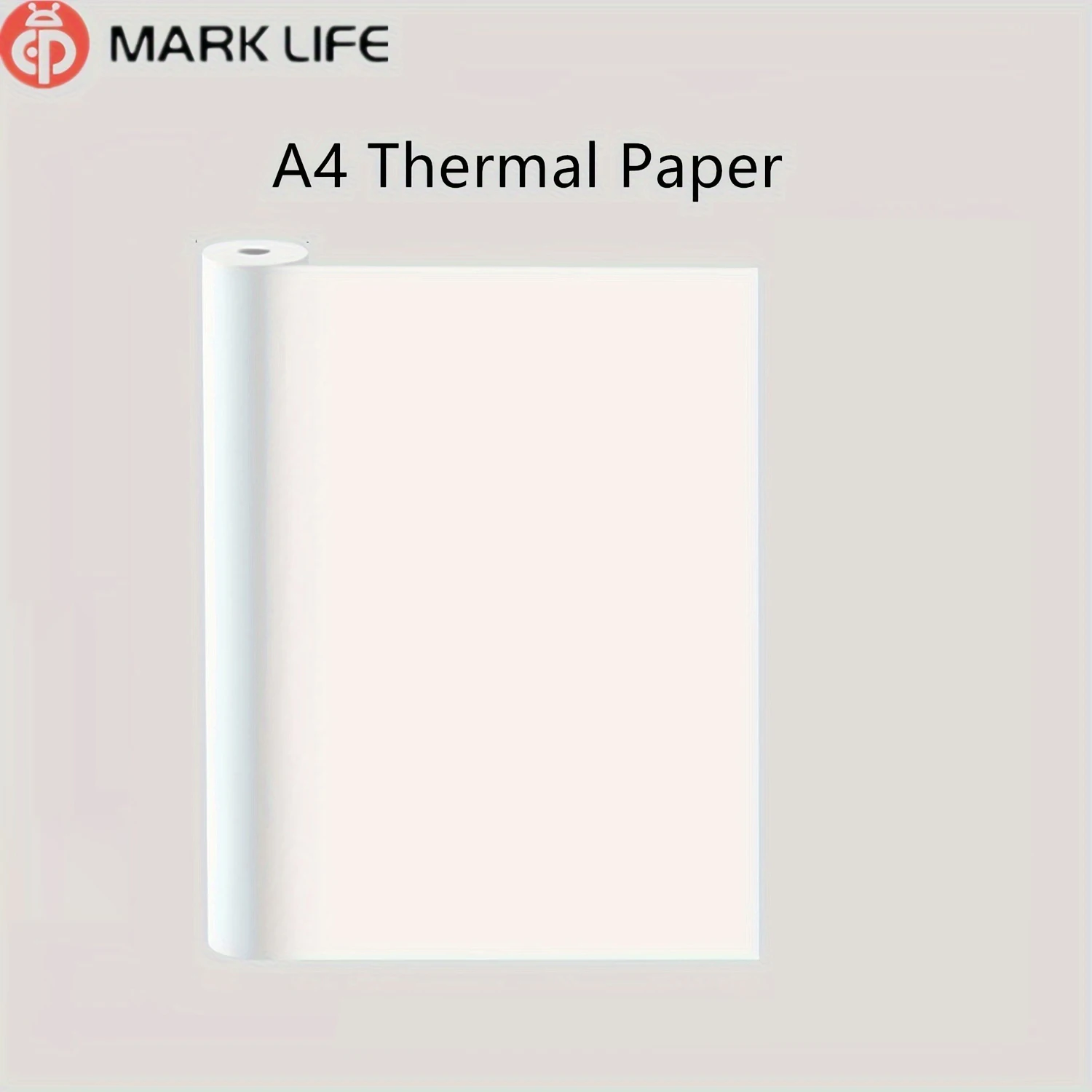 10 Rolls A4 Thermal Paper Printing Paper 210x30mm Suitable for Wireless Bluetooth-compatible Thermal Printer Fax Machine Paper