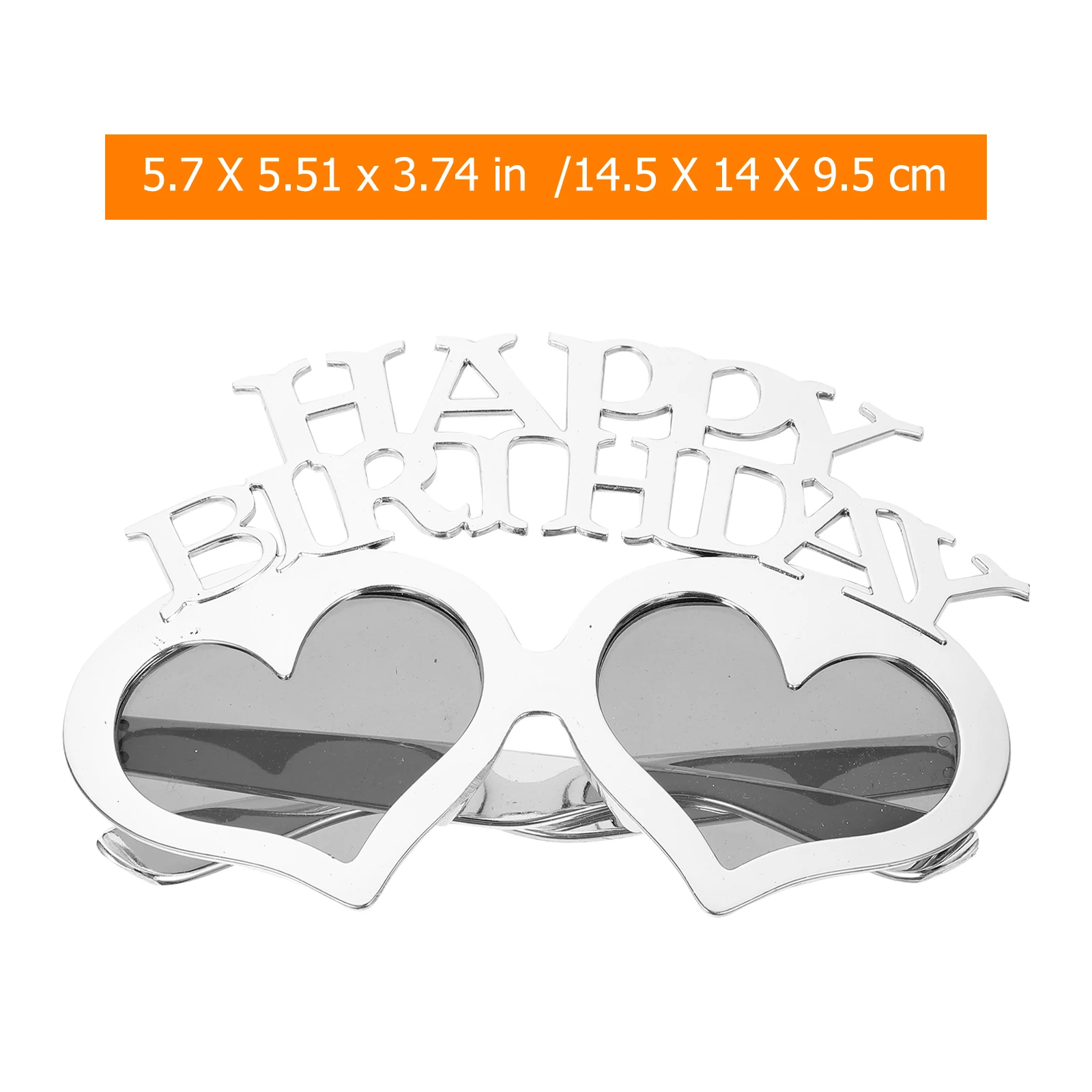 

Birthday Glasses LED Happy Novelty Heart Sunglasses Party Eyewear Eyeglasses for Eyewears Props Cosplay