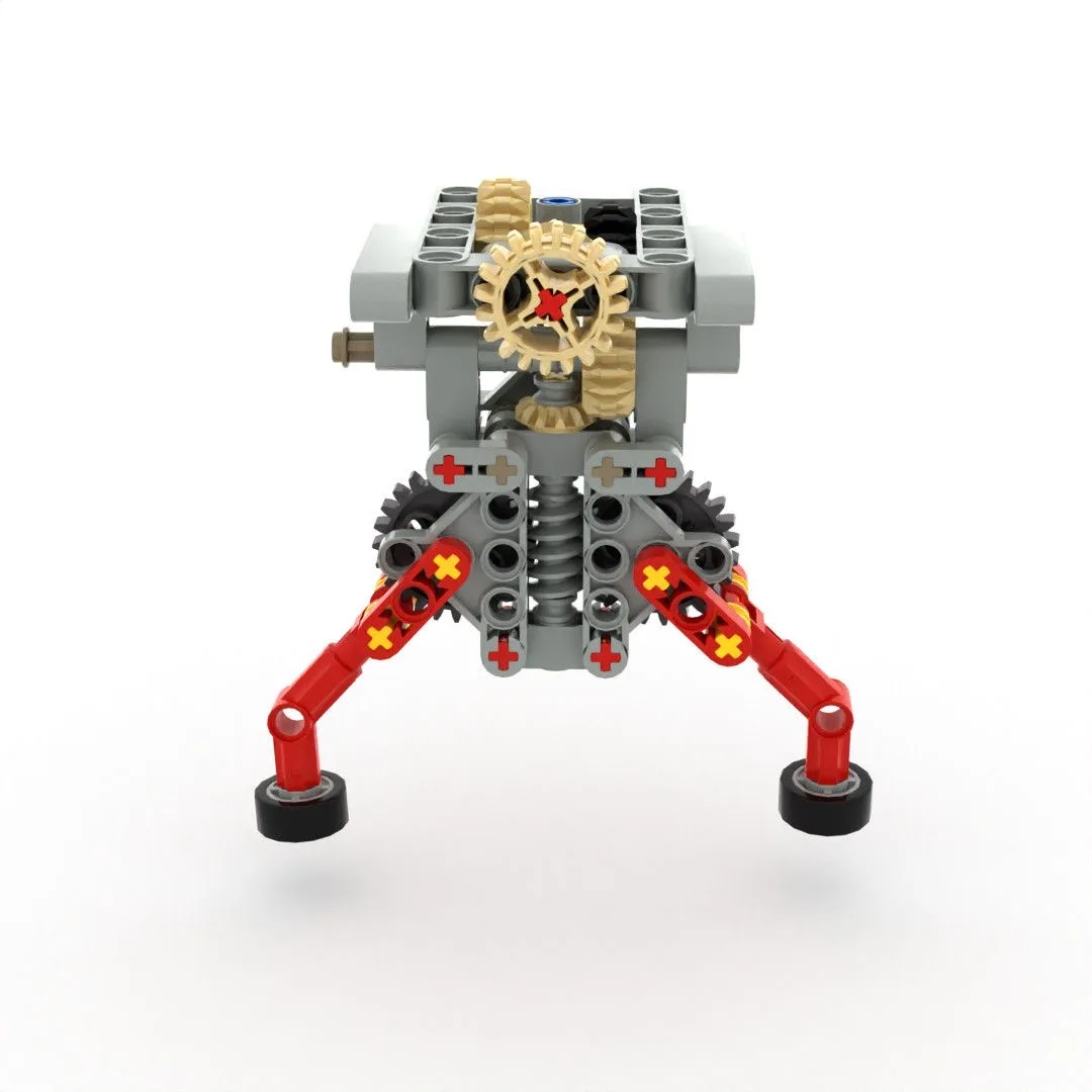 Small Engineer Domestic Building Block Robot Gear Machinery Technology Assembly Automatic Mechanical Arm Teaching Tool Set