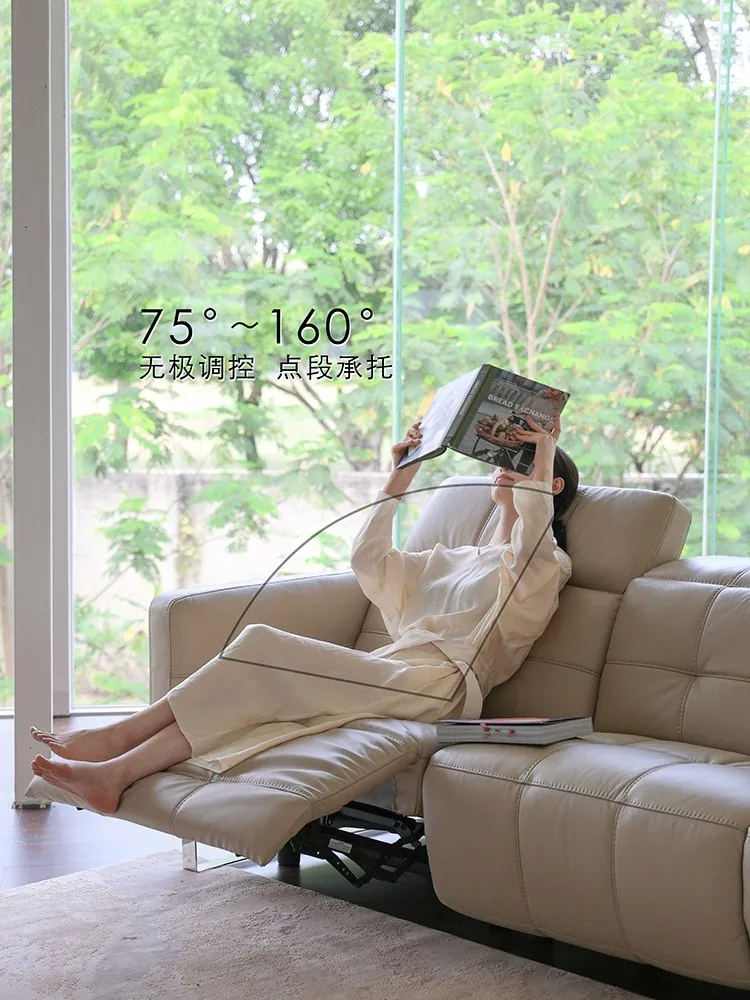 Nice electric sofa calfskin! First class sofa