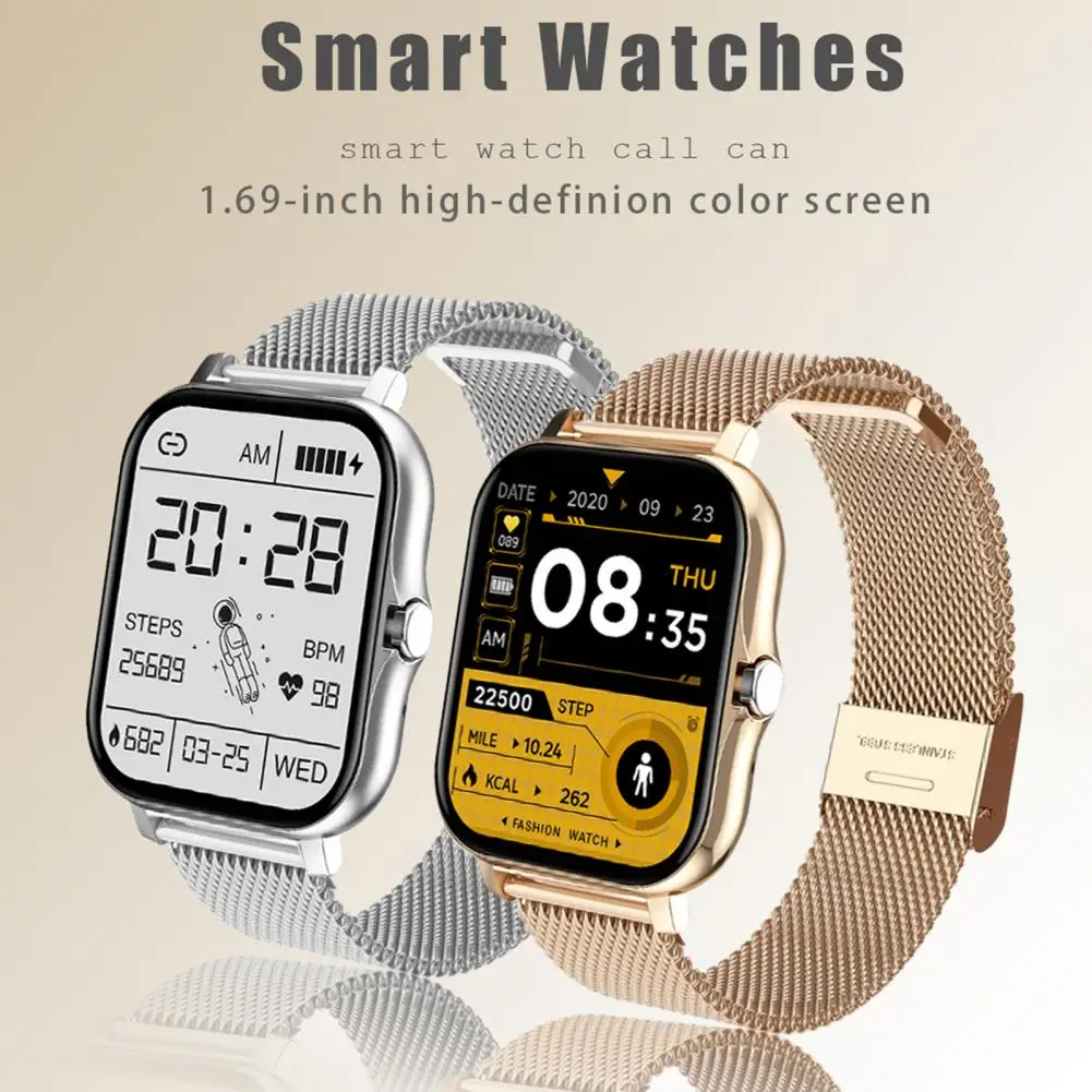 Smart Wristwatch  Creative Bluetooth-compatible Calling Digital Wristwatch  IP67 Waterproof Digital Watch