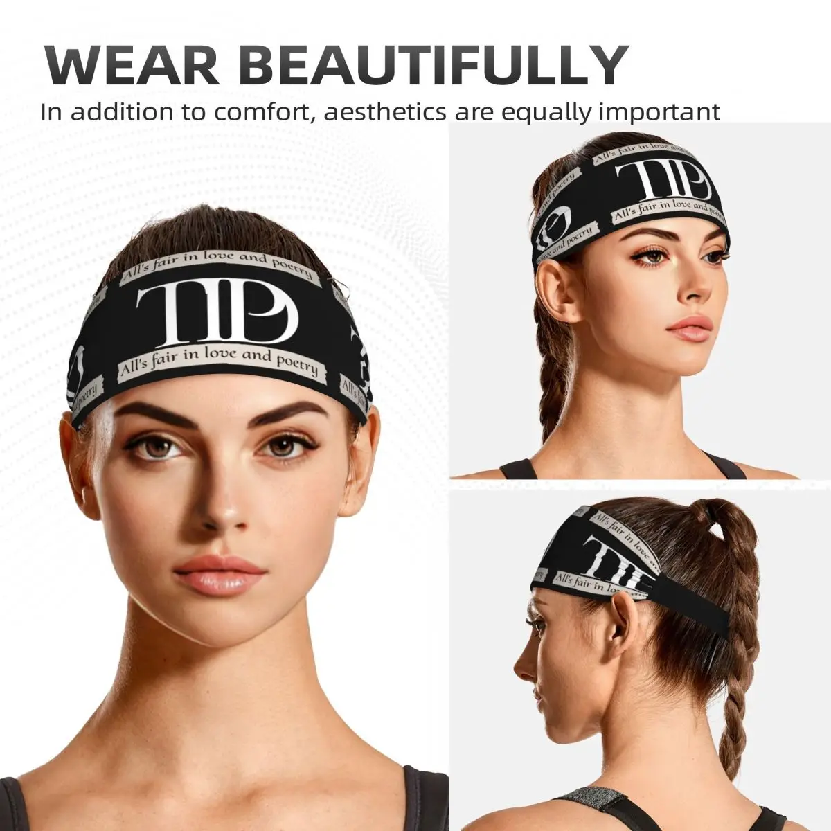 TTPD The Tortured Poets Department Elastic Exercise Headband Sport Gifts Unisex Graphic Y2K Hairband Headband