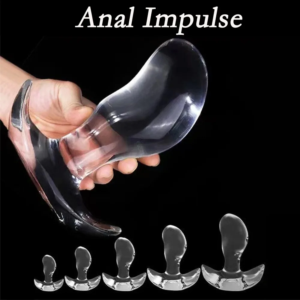 6 Sizes Large Butt Anal Plug Men Soft Jelly Dildo Gay Anal Sex Toys For Women Vagina Anus Dilators Extender Adult 18+ Products