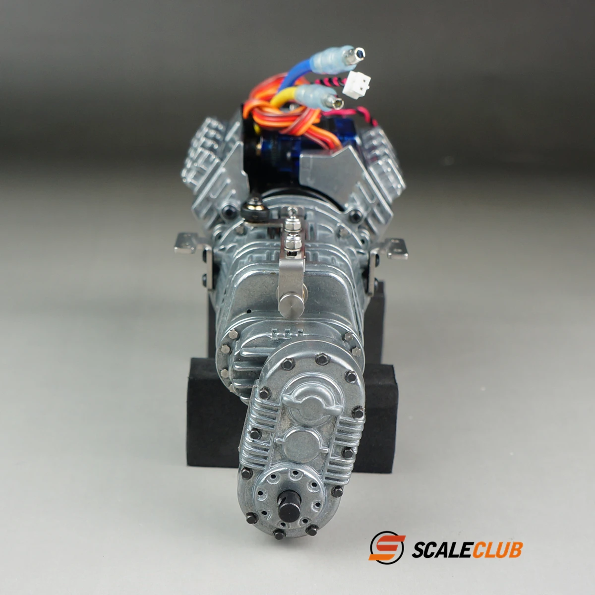 SCALECLUB 1/14 Metal 3 Speeds Gearbox For Tamiya  Lesu For Scania Man Actros Volvo Car Parts Rc Truck Trailer Tipper