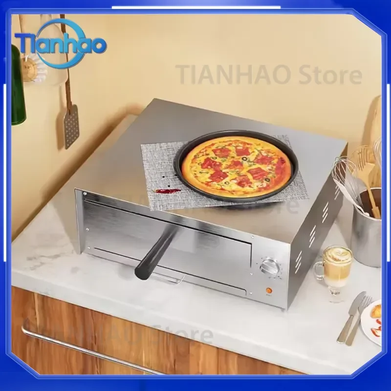 Pizza Oven for Commercial Use Small Single-Layer Thick Electric Air Oven for Baking Special Machine