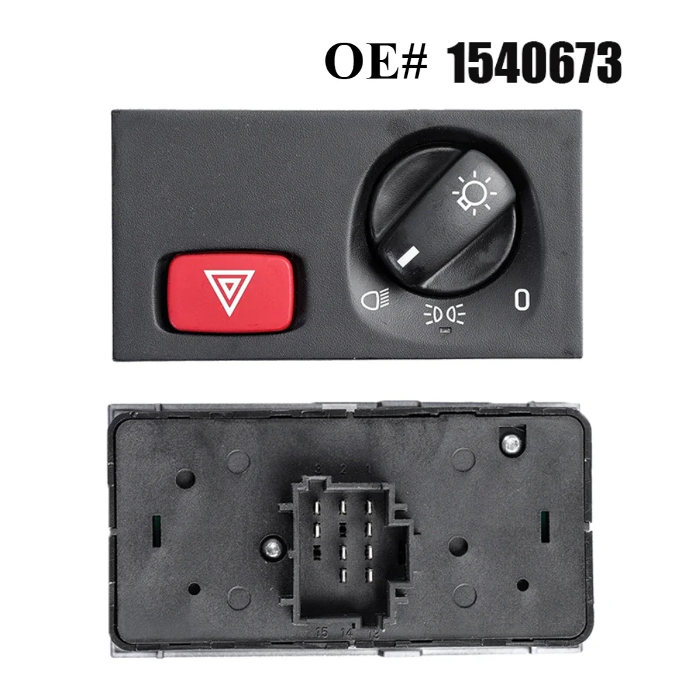 1540673 10 Pins Headlight Switch 1900317 2252076 Fog Lamp Light Control Switch Button For Scania P G R T - Series Truck