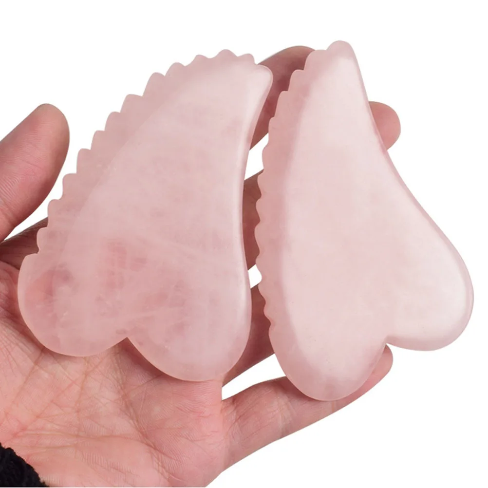Heart Shaped Scraping Plate Exquisite Massaging Board Pink Beauty Skin Care Tool for Women Multi Functional Body Health Gift