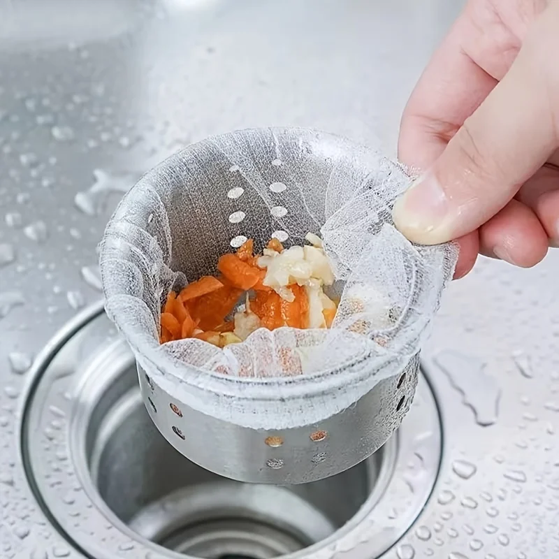 100 kitchen sink filters, sewer sinks, vegetable sinks, garbage separation, anti clogging, disposable cleaning floor drain mesh
