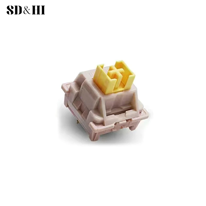 Outemu Switch For Keyboard 3Pin Linear Tactile Clicky Silent Switches For Mechanical Keyboards Gaming Switch