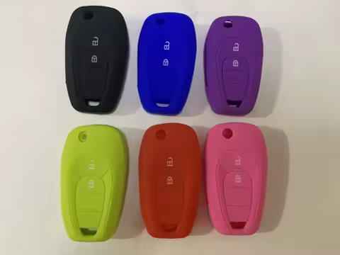 Silicone Case For Chevrolet Cruze Trax LS Badge Spark Sonic Aveo Tracker Onix RS Trailblazer 2 Button Remote Key Shell Car Blank