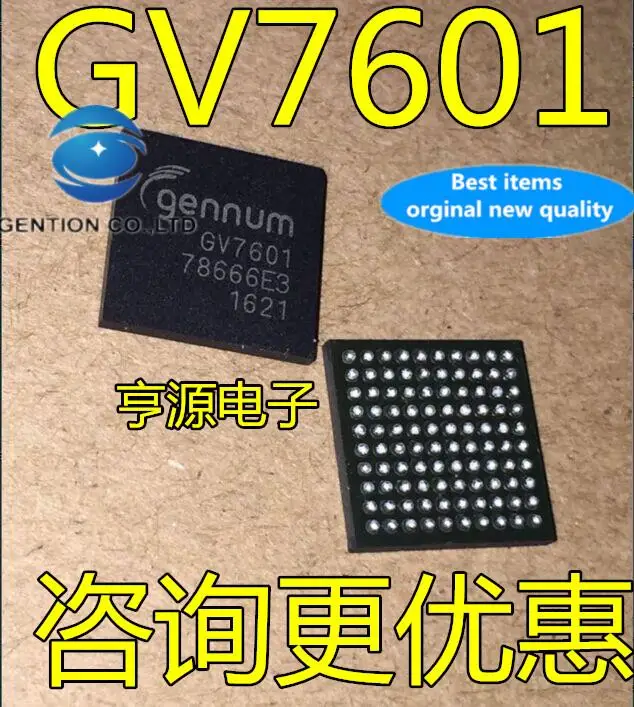 

2pcs 100% orginal new GV7601 GV7601-IBE3 GENNUM BGA-100