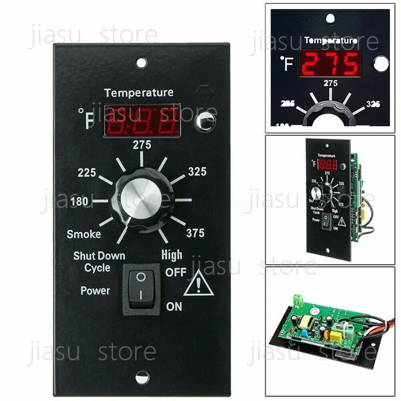 North American Pellet Grill PID Controller, Compatible with Traeger, Smart Temp Control for BBQ Grills