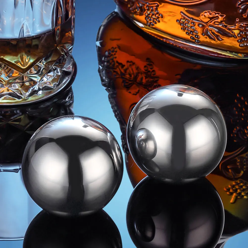 

Stainless Steel Reusable Wine Stones for Stainless Steel Ice Cube Whiskey Whiskey Supply Beer Juice Drinks Wear Resistant