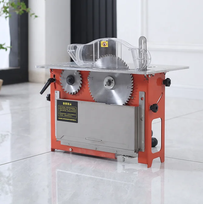 

S-001 Portable Woodworking Saw Woodworking Machinery Master Saw Mini Table Saw with 50*30cm Flip plate