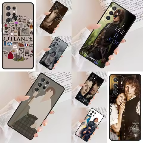 Outlander Phone Case For Samsung Galaxy S24 S23 S22 S21 Ultra S10 Note 10 Pro S20 Plus FE S9 S8 Cover