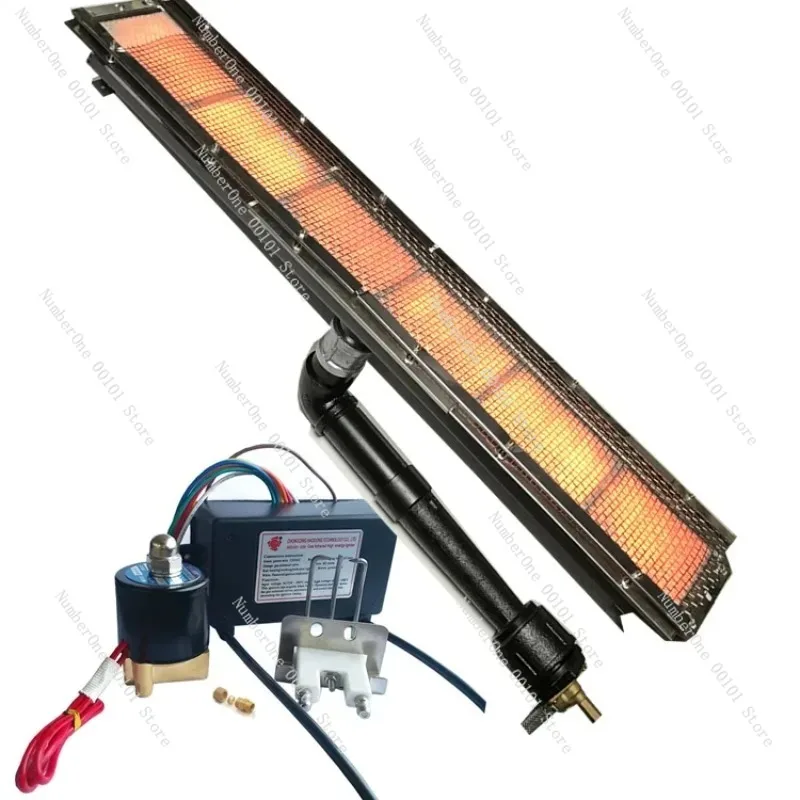 High Heat Conversion Catalytic LPG Butane  Propane Oven Booth Industrial Infrared Ceramic Gas Heater Burner