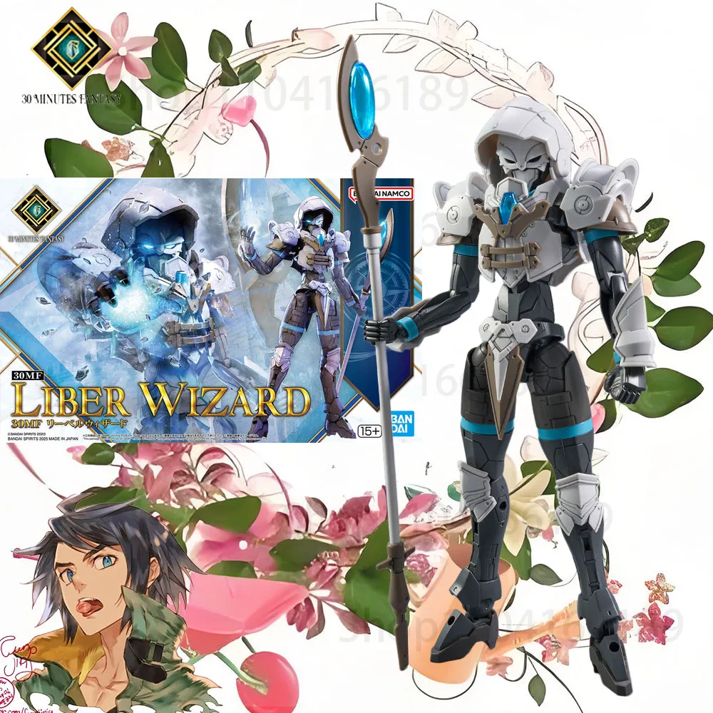 

В наличии, оригинальные Bandai, 30MF LIBER WIZARD, аниме-фигурки, сборные игрушки, подарочная коллекция, модель, украшения