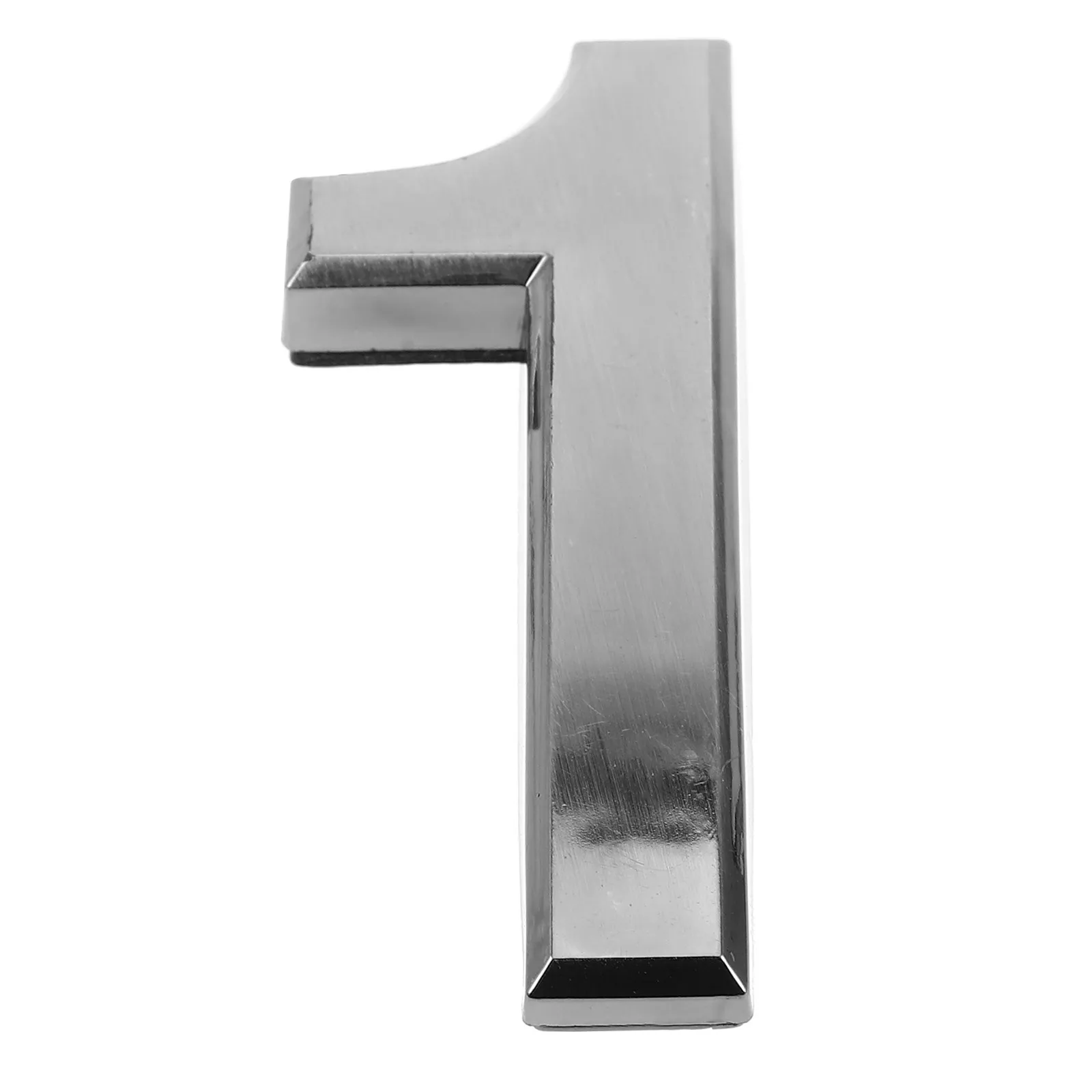 3D Room Number Plaque Self Adhesive Numbers Plastic Door Mailbox Sign for Hotel Office Apartment Courtyard Clear