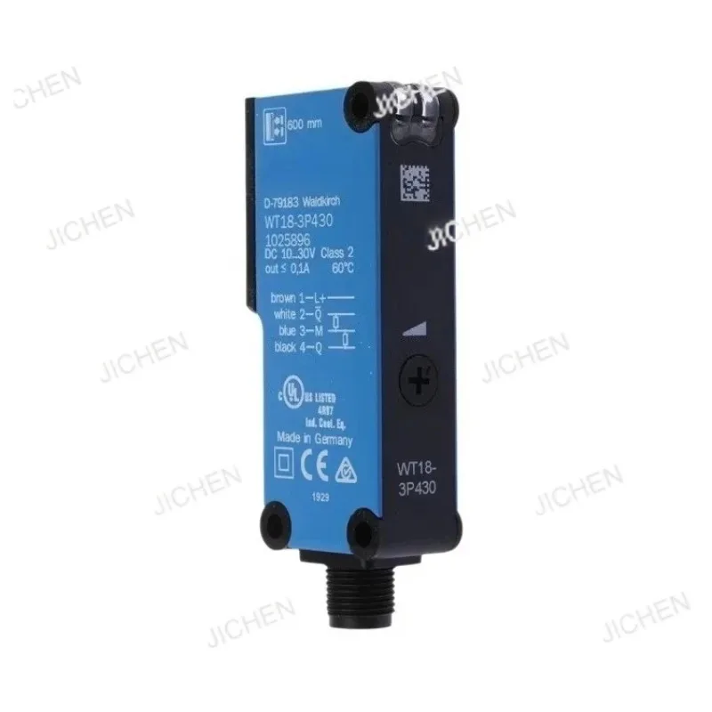 

Новый оригинальный фотоэлектрический датчик JC WT183P430, компактный фотоэлектрический датчик WT18-3P430 | W18-3 1025896 Быстрая доставка