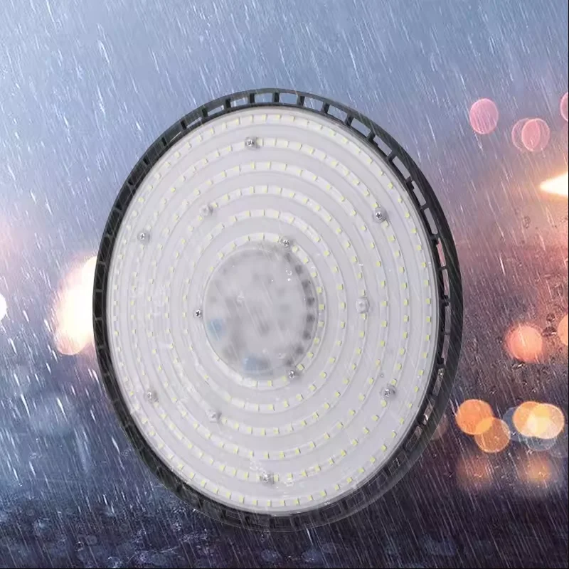 Ultra brillante 100/150/200W UFO LED luz de minería patio planta fábrica planta Industrial garaje taller luz de garaje impermeable