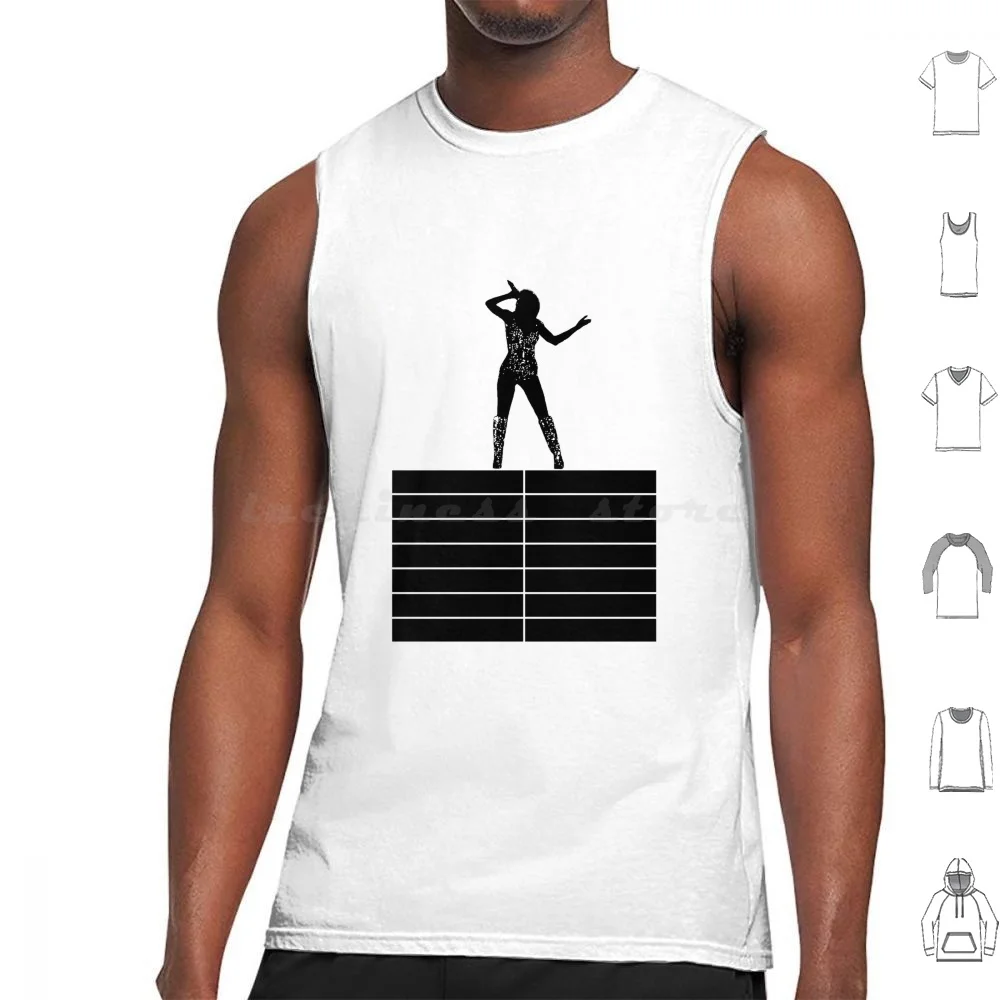 Eras Tour Stage Tank Tops Vest Sleeveless Stage Swifties Lover