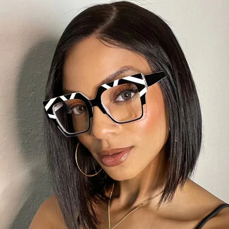 Neue Klassische Rechteckige Einfache Modische Anti-Blaulicht-Brille für Damen und Herren zum Wandern und für die Freizeit