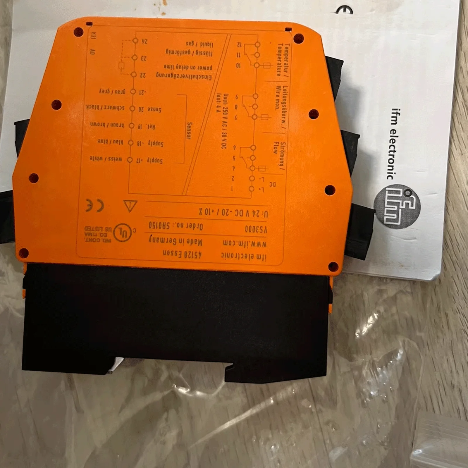Sensor de presión electrónico Ifm Pn7594 Pi2797 Ig6084 Lmt100 Pn7592 Pi1704 - Sensor de presión de descarga con pantalla TKA