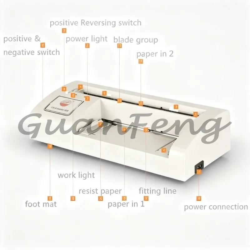 electric automatic business card cutting machine A4 letter size paper card cutting machine