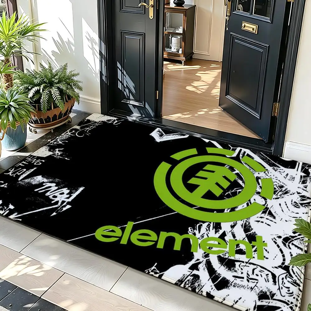 Sport E-Element Skateboards Floor Mat Soft Flannel Floor Mat Suitable for Entryways, Living Rooms, Bedrooms, and Bathrooms