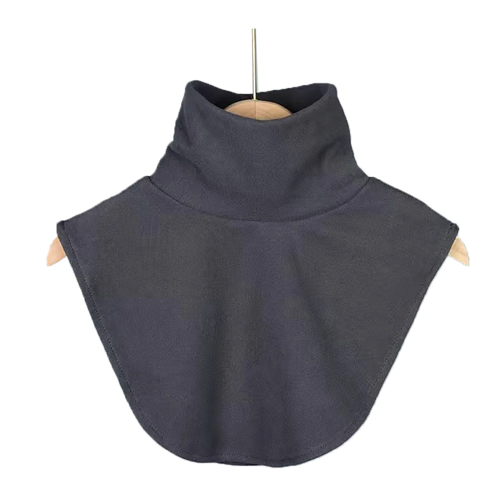 

Simple Fake False Collars Women Modal Half Collar Fashion Solid Color Turtleneck High Neck Cover Detachable Neck Collar