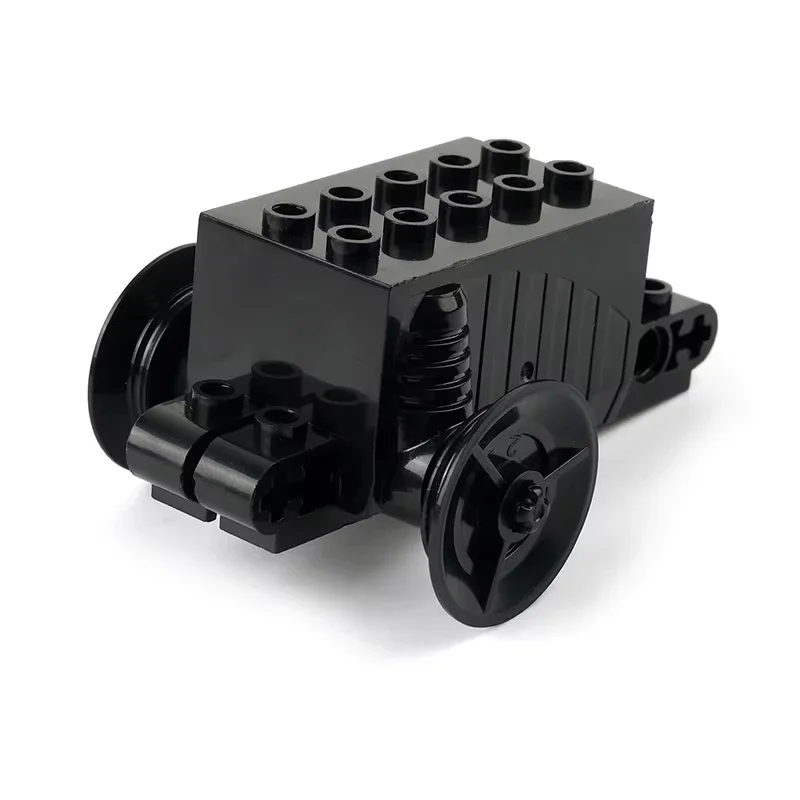 صندوق انتعاش صغير MOC اللبنات التقنية تجميع وظائف طاقة السيارة اكسسوارات الطوب الاطفال نموذج سيارة اللعب أجزاء