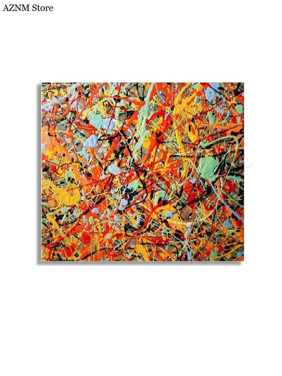 Modern Abstract Expressionism Canvas Wall Art  Psychedelic Poster Prints for Home Bedroom Decoration  Contemporary Paintings Dec