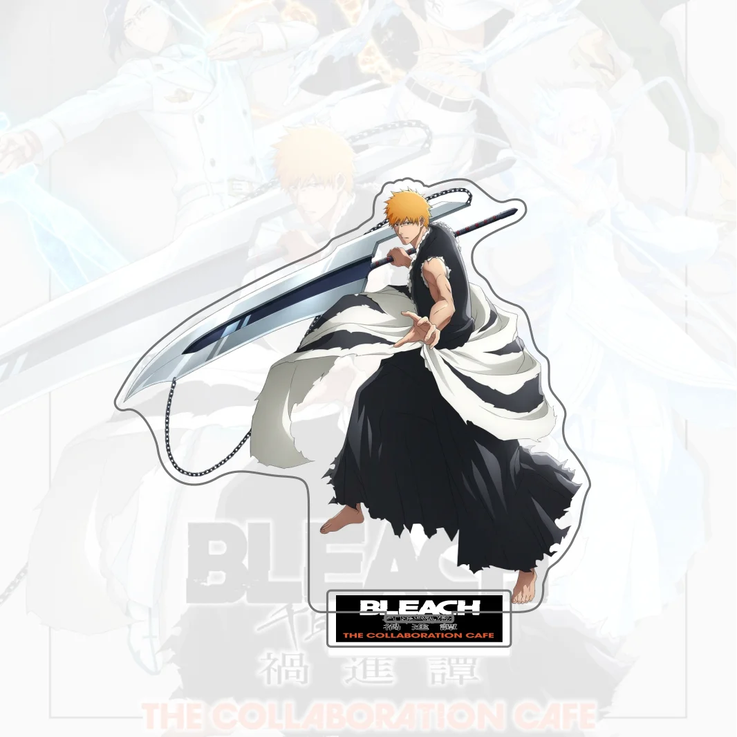 BLEACH Thousand-Year Blood War Acrylic Standee Keychain Ichigo Kurosaki Uryu Ishida Kenpachi Zaraki Yoruichi Anime Figure Gift view 3
