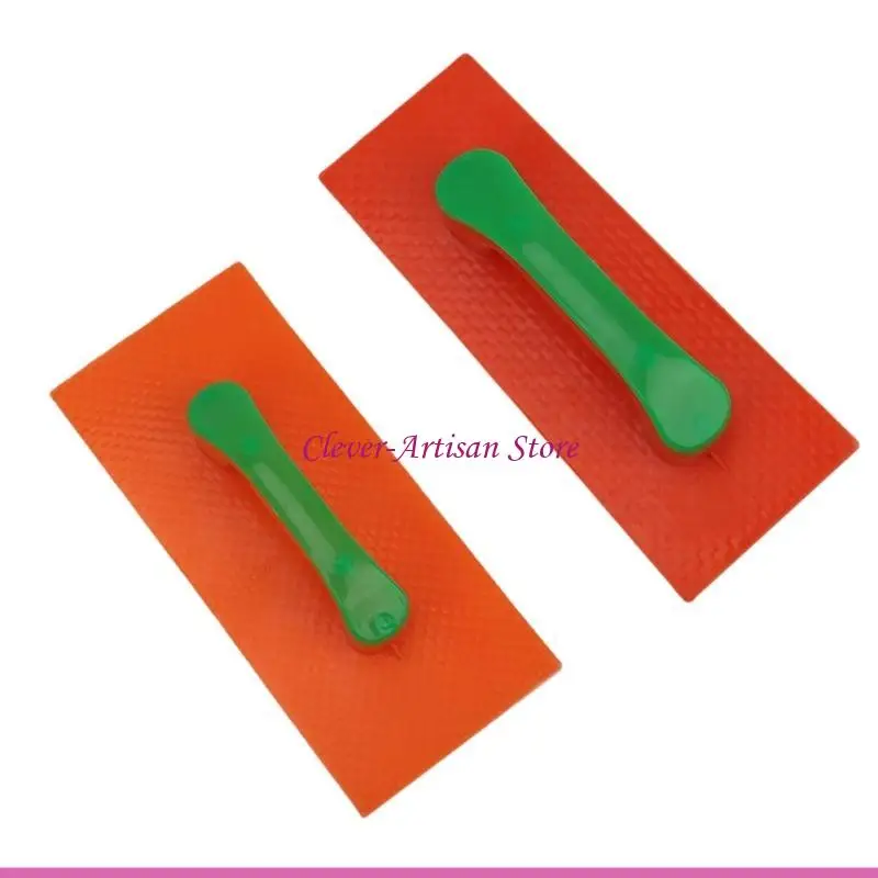 E06B البلاستيك تقديم التركيب مقبض التجصيص معطف فوقي تعويم مجرفة هيكل ملعقة خرسانية أداة 14.5x31.5/11x27.8cm