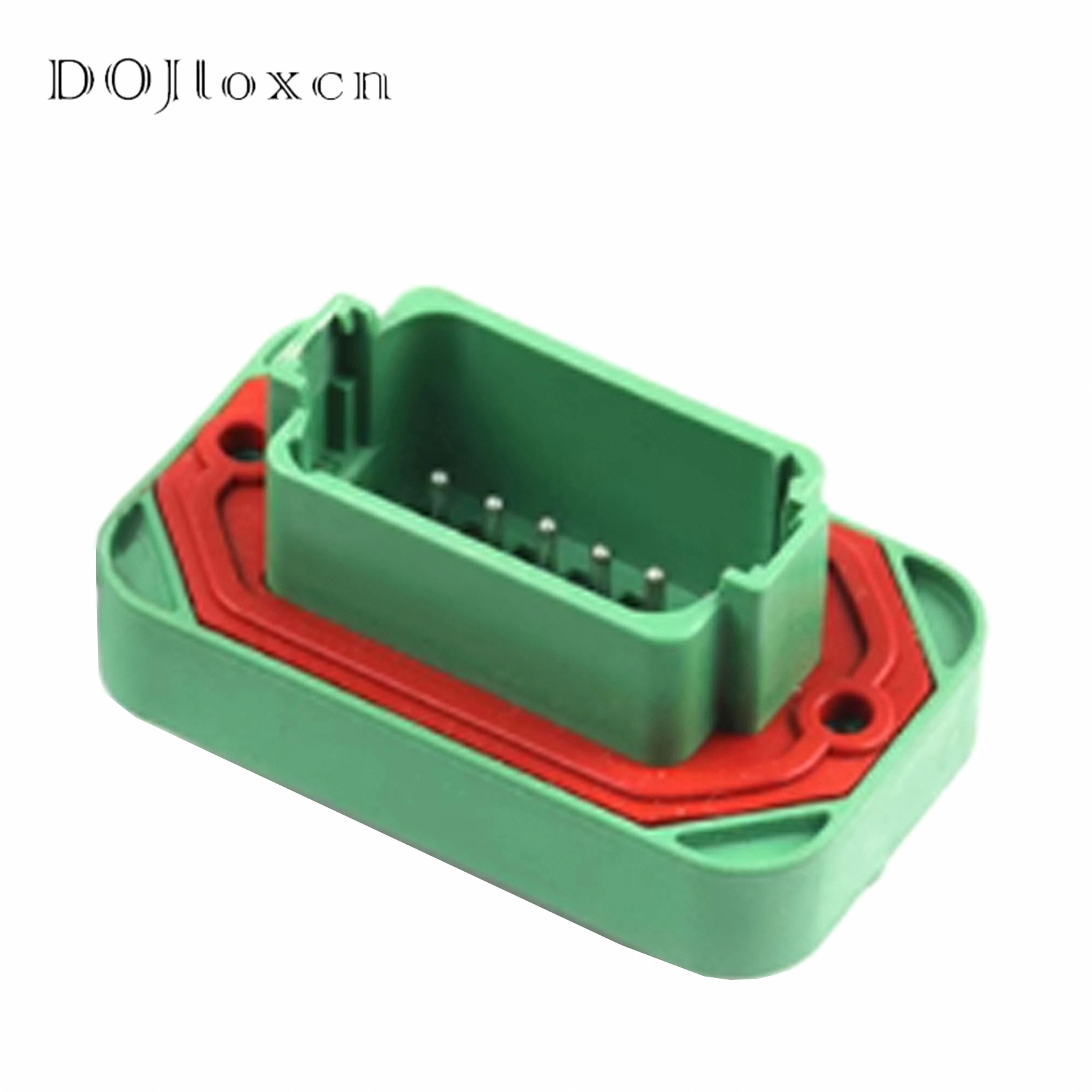 1 Set 12 Pin DT15-12PA (BCD)DEUTSCH Black Male Connector PBC Straight Needle Seat Auto Waterproofing Wiring Socket