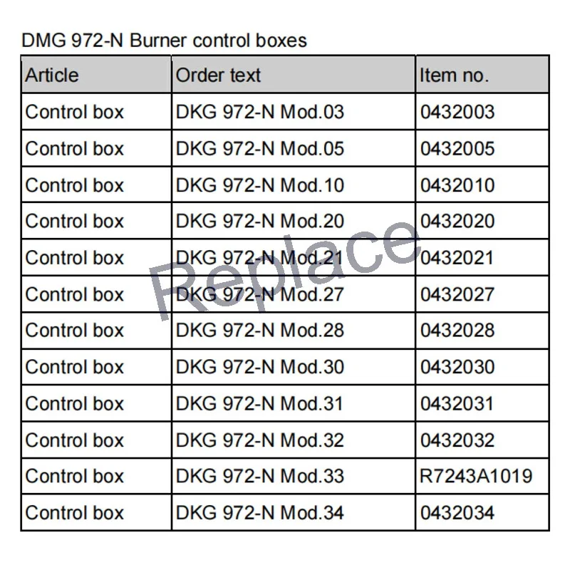 Lenxti Lme42.331c2 Brander Controller Vervanging Voor Honeywell Dmg 972