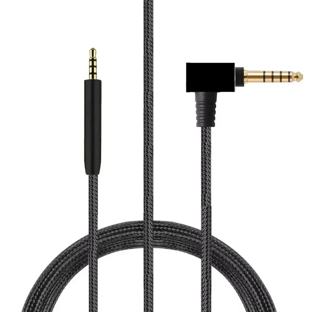 Cable trenzado equilibrado de 4,4mm y 2,5mm para auriculares Bose QC45 QC35 I II QC25 QuietComfort Ultra 45 35 25 700 NC700 OE2 Soundlink