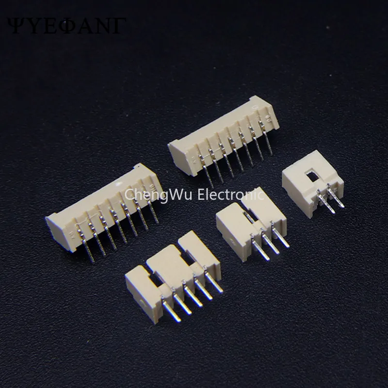 10sets 1.25MM Pitch Curved Needle / Straight Pin Header + Housing + Terminal MICRO JST 1.25 2/3/4/5/6/7/8/9/10 Pin Connector