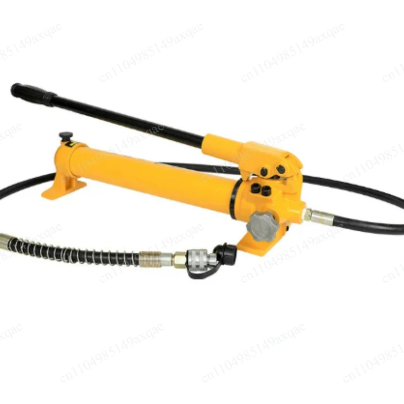 10,000 PSI Manual Hydraulic Pump  Single-Action Ram Pump for Oil Field, Shale Gas&Pipeline MaintenanceWorks with HydraulicJacks