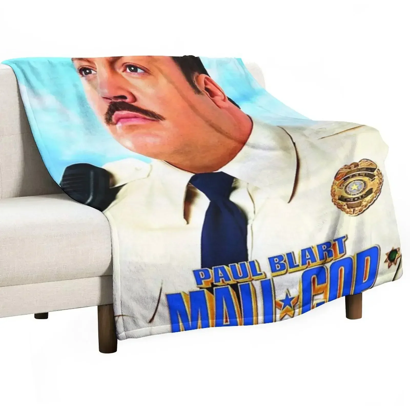 

Paul Blart Mall Cop Throw Blanket Beach Bed covers Luxury Throw Decoratives Blankets