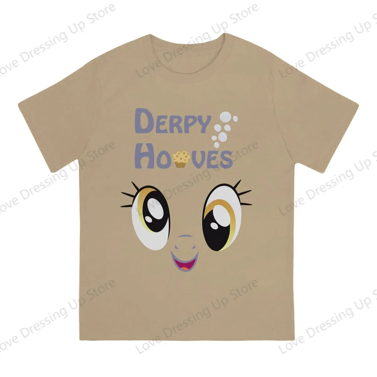 Derpy Hooves Essential 100% Cotton men's Tshirt Street Cool Tshirts Mlp Hipster Tops